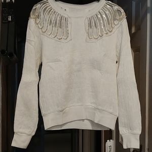 Oushang women's jewel top